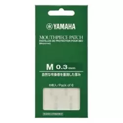 YAMAHA MOUTHPIECE PATCH M 0.3MM Наклейка на мундштук 0.3мм (саксофон, кларнет)прозрачная