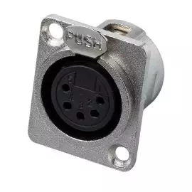 BESPECO XLR5FP Разъем XLR-F панельный, 5pin