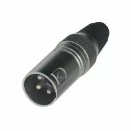 BESPECO XLR3MX Разъем XLR-M кабельный никель 3pin