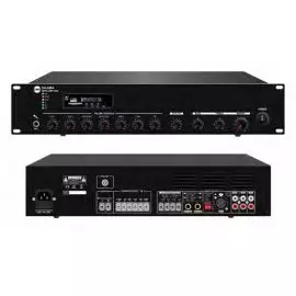 CMX AUDIO EA-240A Микшер усилитель 240ватт, Mp3, SD, FM тюнер, Bluetooth, 3 Mic, 2 Aux, 70V/100V/4-1