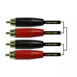 SCHULZ ADKC 3 немецкий Hi-End стерео-шнур 3 м,2 RCA на 2 RCA