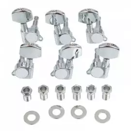 MAXTONE MH-50K Колки электрогитары/6 in line/хром/Maxtone MH-50K
