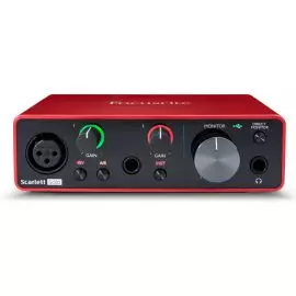 FOCUSRITE SCARLETT SOLO 3RD GEN аудио интерфейс USB, 2 входа/2 выхода