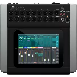 BEHRINGER X18 цифровой микшер, 16 мик Midas XLR, Main L/R XLR, Aux 1-6 Jack, 18 кан