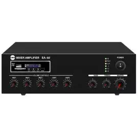 CMX Audio EA-60 Микшер усилитель 60ватт, встроенный Mp3 плеер USB и SD , FM тюнер,