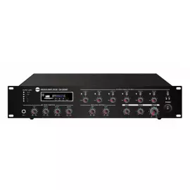CMX AUDIO DA-350MT Микшер усилитель 350ватт, Mp3, SD, FM тюнер, 4 Mic, 3 Aux, 70V/100V/4-16ohm, 6 зо