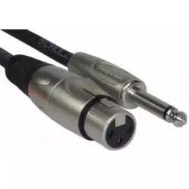 SCHULZ MIK 15 немецкий шнур-переходник 15 м XLR-гнездо на джек моно