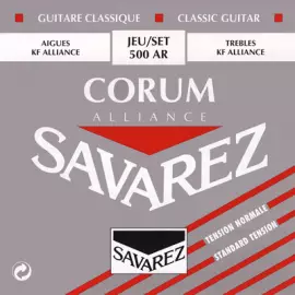 SAVAREZ 500 AR  ALLIANCE CORUM Струны д/классических гитар (24-27-33-27-34-43) нормального натяжения