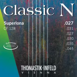 THOMASTIK INFELD CF128 Classic N Superlona Flat Wound Комплект Струны для классической гитары 27-45