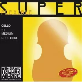 THOMASTIK 31 Super Flexible Комплект струн для виолончели размером 4/4