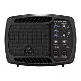BEHRINGER B105D компактная активная АС, 5", 50 Вт, MP3, Bluetooth, 3-канал.микшер, фантом.питание 48