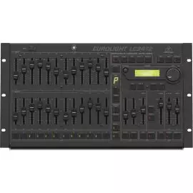 BEHRINGER EUROLIGHT LC2412 - это профессиональный 24-канальный DMX световой пульт