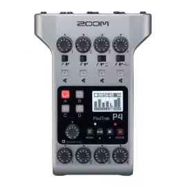 ZOOM PODTRAK P4 Аудиорекордер для подкастов Компактный, доступный и многофункциональный