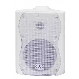 SVS Audiotechnik WS-30 White Громкоговоритель настенный, динамик 5.25", драйвер 0.5", 30Вт (RMS), трансформатор 20Вт-10Вт-5Вт-2.5Вт/100В, 8 Ом, 86 дБ, 80-18000 Гц, цвет белый, габариты: 185х163х244 мм