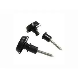 DUNLOP SLS1403BK Straplok Flush Крепление ремня, черное, 2шт