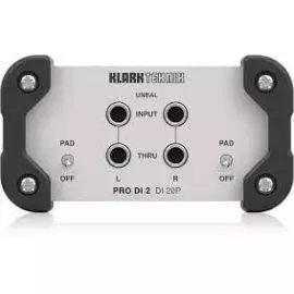 KLARK TEKNIK DI 20P DI-BOX дибокс пассивный, двухканальный