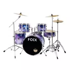 FOIX LH-21H10 Барабанная установка, фиолетовая