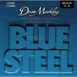 DEAN MARKLEY DM2556A Blue Steel Комплект струн для 7-струнной электрогитары, никелированные, 10-56
