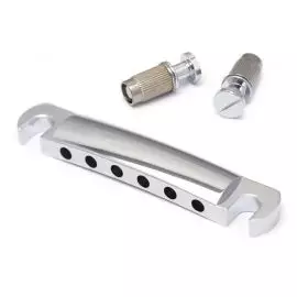 MAXTONE BLPC-22C Струнодержатель Les Paul/Стоп-бар, хром