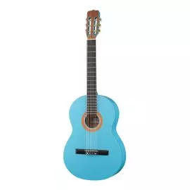 PRESTO GC-BL20-G Классическая гитара, синяя, глянцевая