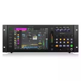 BEHRINGER WING RACK цифровой микшер, рековый 48 каналов, 10" сенсорный экран,