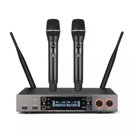 LAUDIO LS-201-2M Беспроводная микрофонная система, 2 ручных передатчика