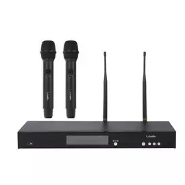 LAUDIO RWS-HHD Беспроводная микрофонная система, 2 ручных передатчика