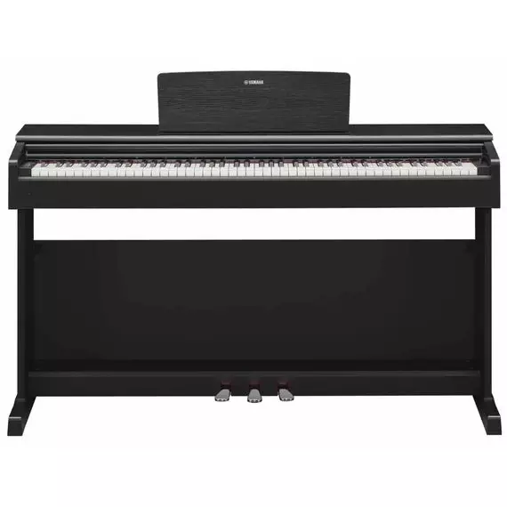 YAMAHA YDP-144B цифровое фортепиано, цвет Black. Клавиатура GHS, Процессор CFX, Полифония 192, Усилитель 8Вт х 2, Динамики 12 см х 2, Мобильное приложение Smart Pianist.