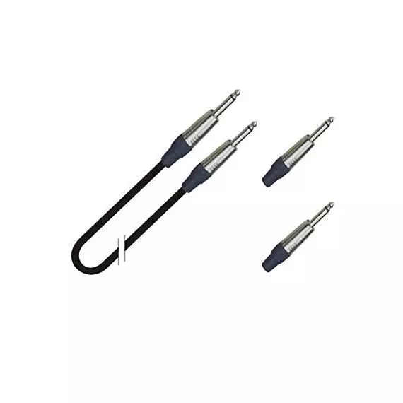TRUE MAGIC TLC118 2M/BK Кабель иструментальный 1/4 Jack - 1/4 Jack, 2м, черный