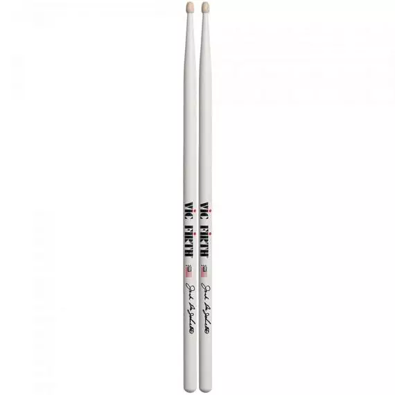VIC FIRTH SJD барабаннные палочки Jack DeJohnette, деревянный наконечник 5A, удлиненные палки, матер