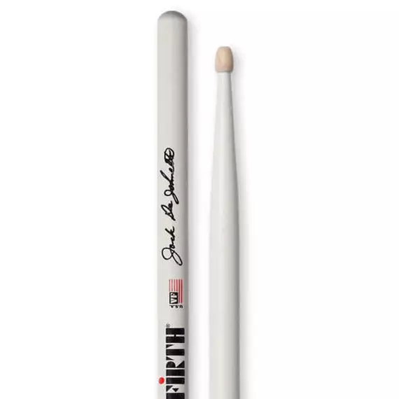 VIC FIRTH SJD барабаннные палочки Jack DeJohnette, деревянный наконечник 5A, удлиненные палки, матер, изображение 2