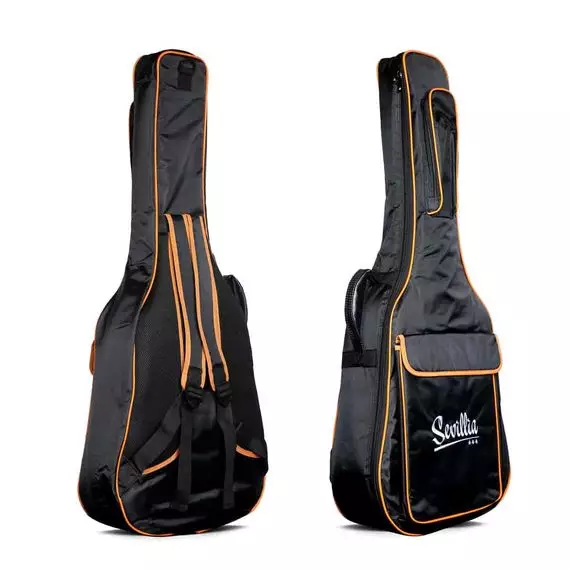 SEVILLIA GB-UD41-R Чехол для акустической гитары 41", логотип вышивка
