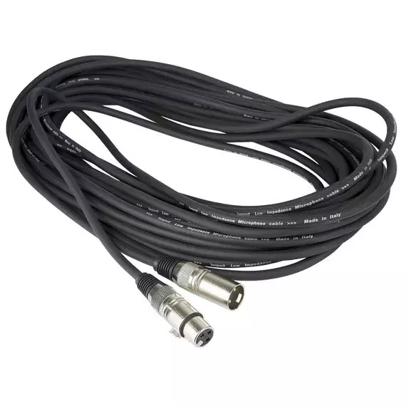 BESPECO IROMB1500 Кабель готовый микрофонный XLR3MX-XLR3FX, кабель CVP100S, длина: 15м