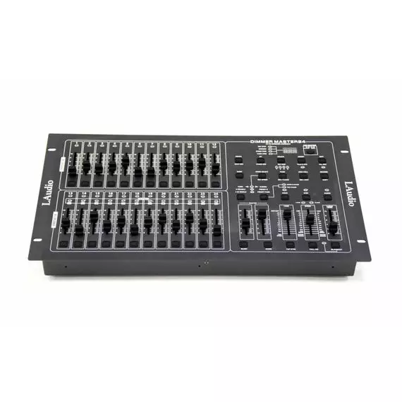 LAUDIO Dimmer-Master-24 DMX/MIDI Контроллер.24 независимых фейдера каналов.