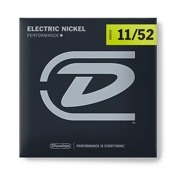 DUNLOP DEN1152 Performance + Комплект струн для электрогитары, никелированные, Medium/Heavy, 11-52,