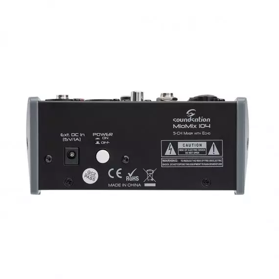 ​SOUNDSATION MioMix-104 Микшерный пульт, 5 каналов