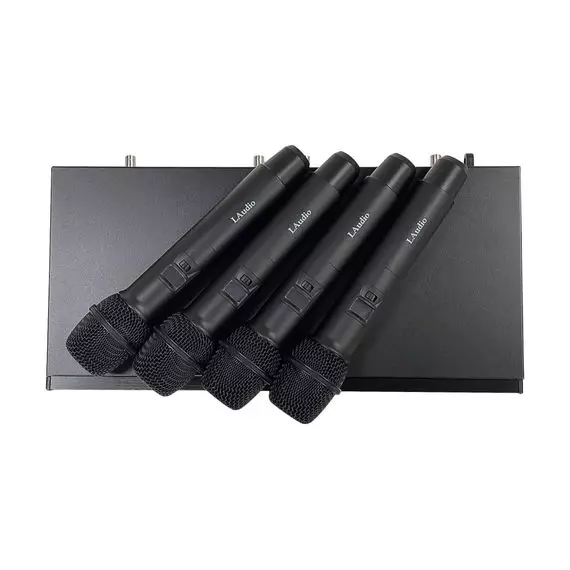 LAUDIO RWS-4HD Беспроводная микрофонная система, 4 ручных передатчика