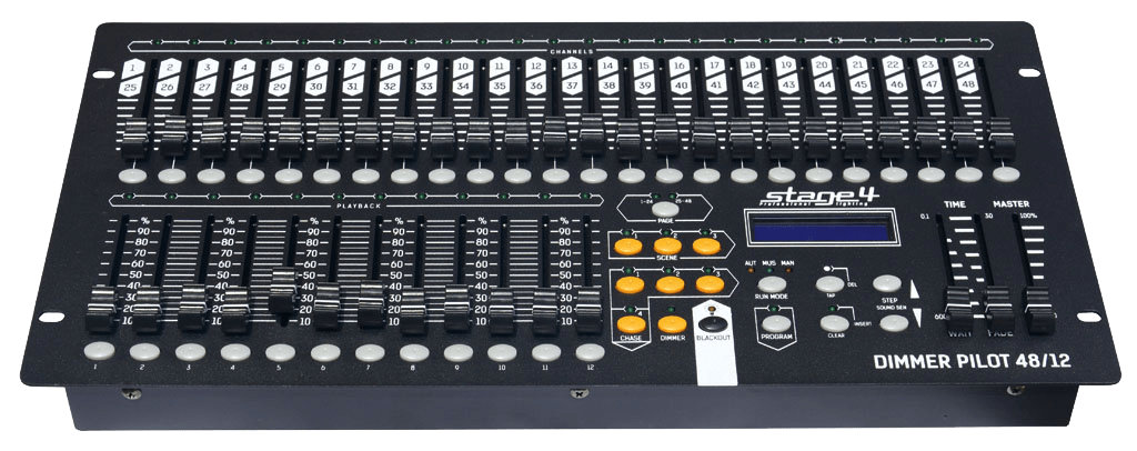 DMX контроллер 48 каналов. Пульт DMX Ross DMX Switch 12. DMX контроллер 48 каналов Proel. Контроллер Stage 4 Dimmer Pilot 48/12.