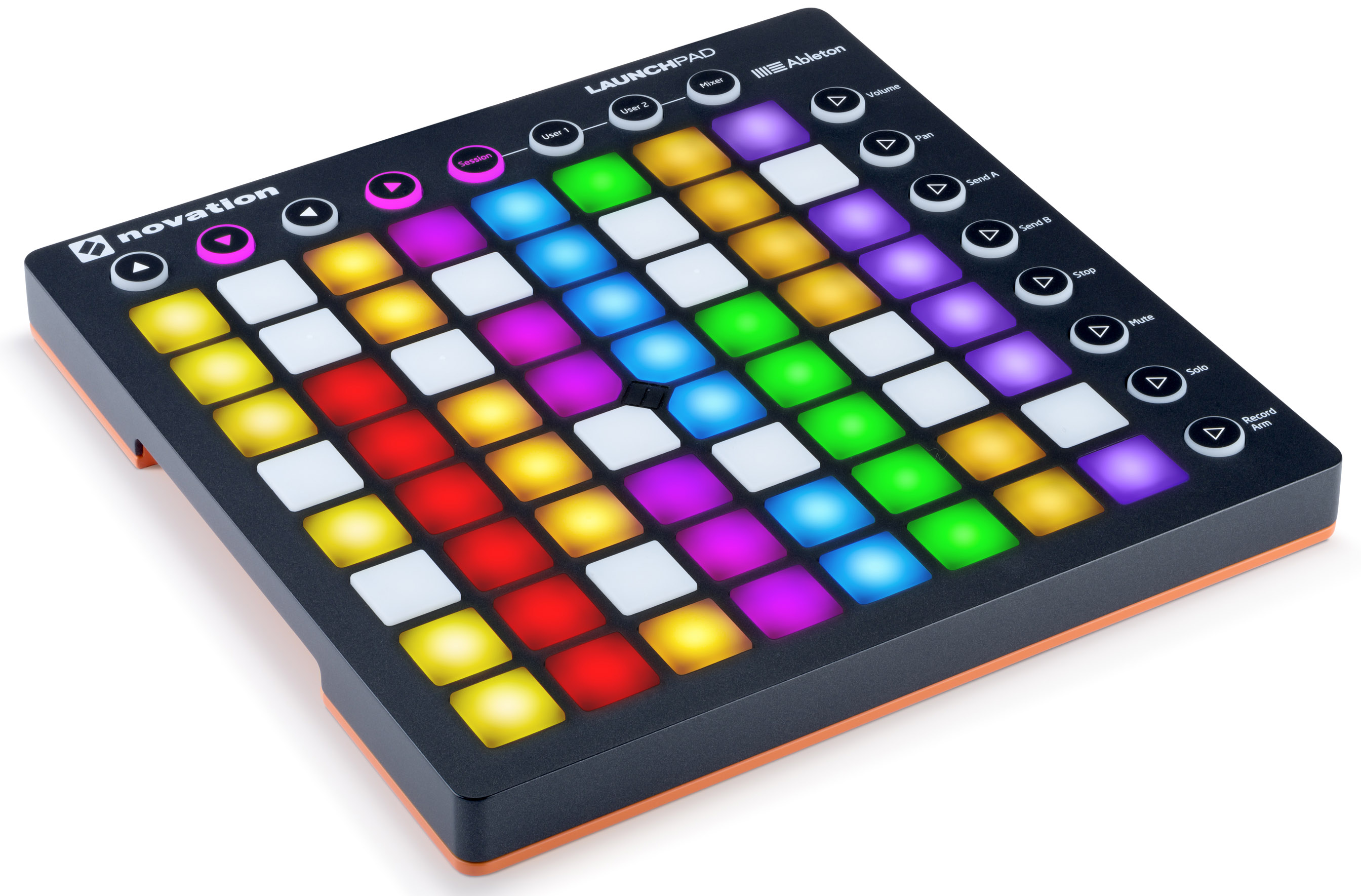 NOVATION LAUNCHPAD MK2 контроллер для Ableton Live, 64 полноцветных пэда,  питание по USB