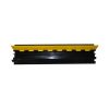 Cable Hose Protector C2P5B-1000 Защитный порог для кабеля, 2 канала (32x32мм), длина: - 1000 мм, ширина - 250 мм, высота - 50 мм, вес - 6.5 кг, максимальная нагрузка - 40 тонн.