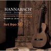 HANNABACH 890MT12 KINDER GUITAR SIZE Комплект струн для классической гитары 1/2 нейлон/посеребренные