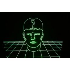 MEDIALAS Power VX 1000 Зеленый лазерный проектор, мощность >1W. 70 kpps (45kpps ILDA test)