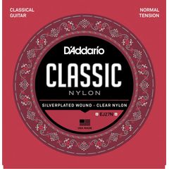 D'ADDARIO EJ27N Student Normal Набор 6 струн для гитары классик нейлон-серебро SG 028-043