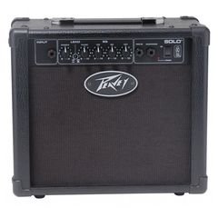 PEAVEY TransTube Solo гитарный комбоусилитель, 15 Вт RMS, 8` динамик Blue Marvel, два канала, переключатель тембра modern/vintage, общий 3-полосный эквалайзер, вход для CD, выход для наушников.