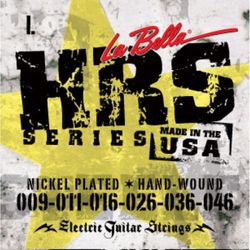 LA BELLA HRS-P009 Отдельная струна для электрогитары, сталь, 009