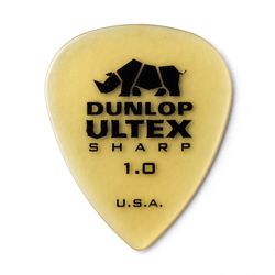 DUNLOP 433R1.0 Ultex Sharp Медиаторы 1шт, толщина 1.0мм