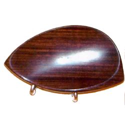 WBO VC05Rh-4/4 Подбородник для скрипки, модель Teka, крепление Hill, палисандр