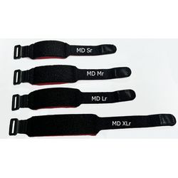 МОЗЕРЪ MD-L-R Демпфер гитарный, большой, черный/красный