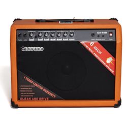 BOSSTONE GA-40W Orange Гитарный усилитель: Мощность - 40 Ватт, Динамик 8".