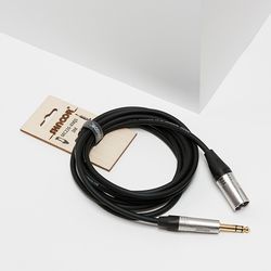 SHNOOR MC226-XMJS-3m Кабель микрофонный, XLRM-6.35мм стерео, 3м